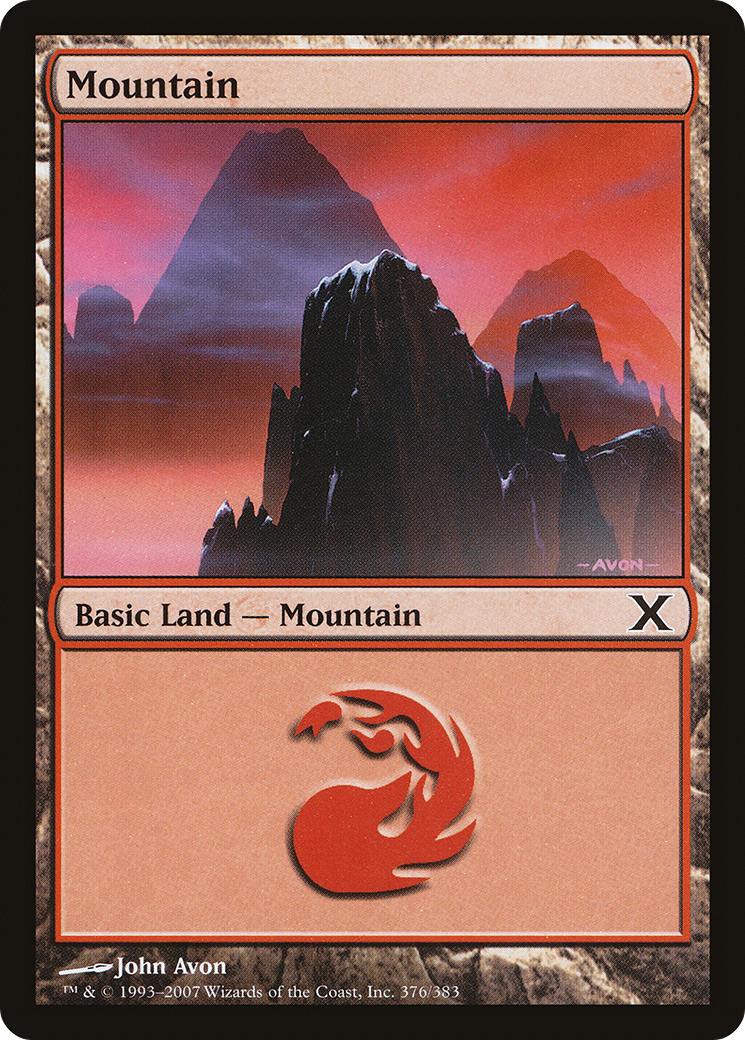 Mountain (10E-376) - Tenth Edition
