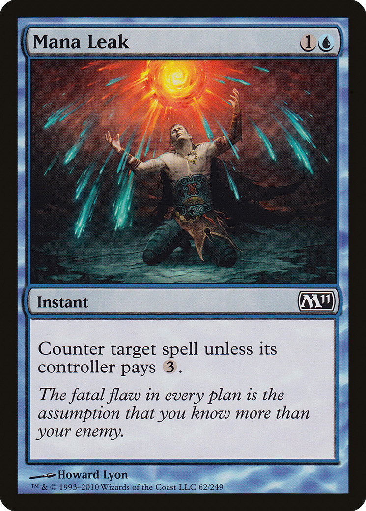 Mana Leak (M11-062) - Magic 2011 Foil