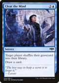 Clear the Mind (RNA-034) - Ravnica Allegiance