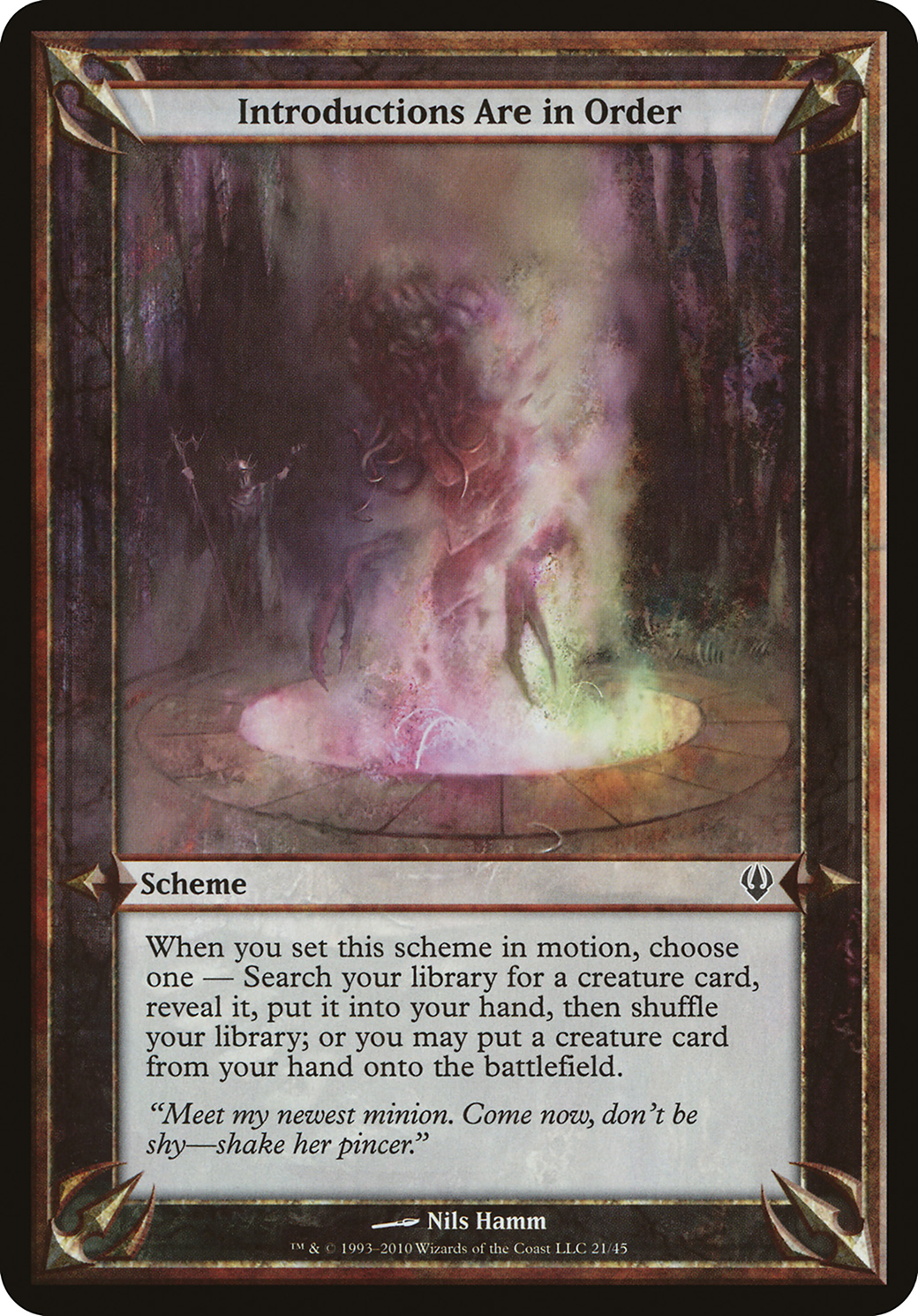 Introductions Are in Order (OVER-21★) - Archenemy Schemes