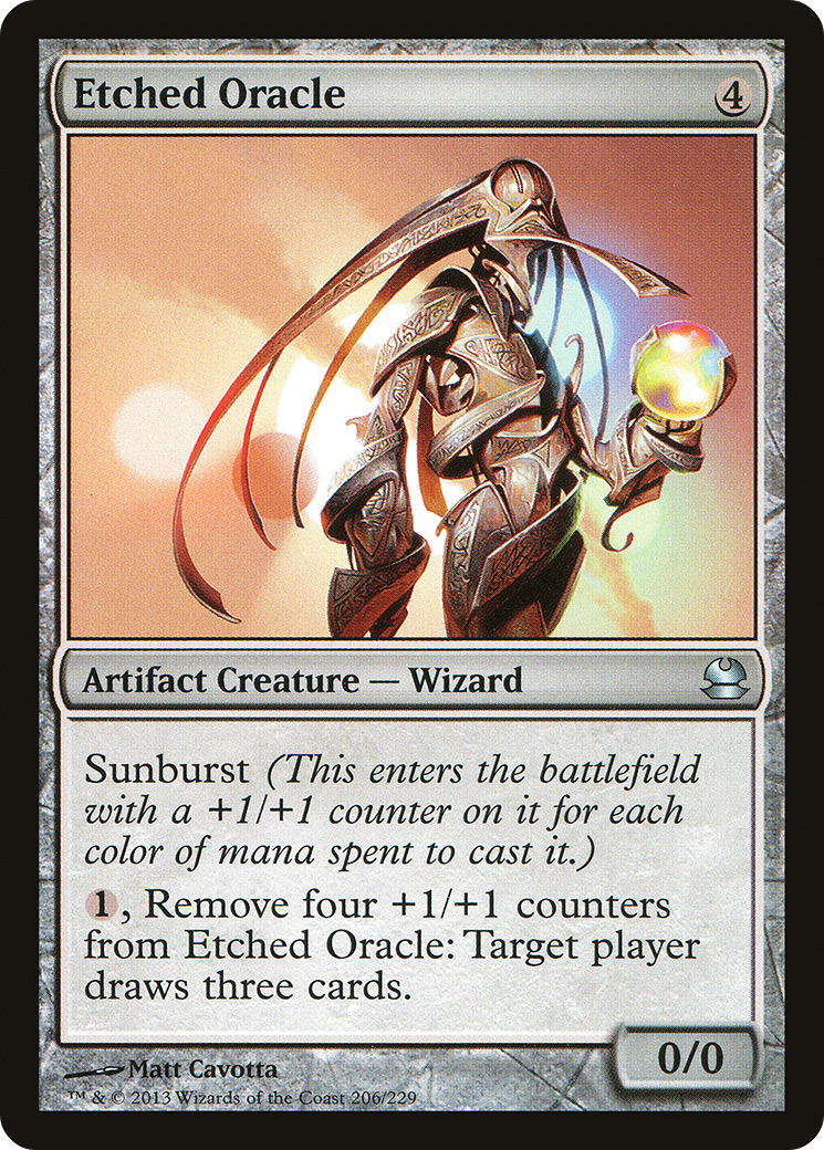 Etched Oracle (MMA-206) - Modern Masters