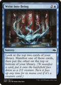 Write into Being (FRF-059) - Fate Reforged Foil