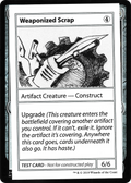 Weaponized Scrap (CMB1-111) - Mystery Booster Playtest Cards 2021