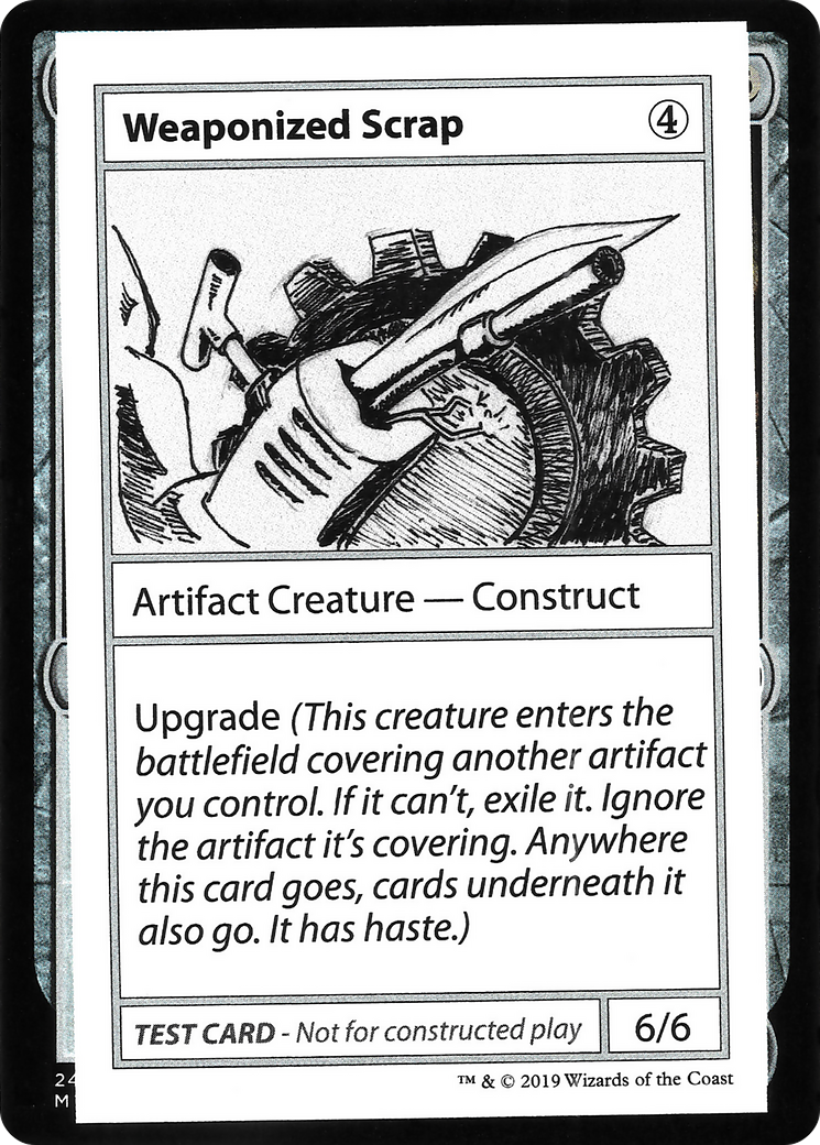Weaponized Scrap (CMB1-111) - Mystery Booster Playtest Cards 2021