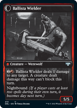 Ballista Watcher // Ballista Wielder (DBL-410) - Innistrad: Double Feature: (Double Faced Transform)