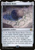 The Stone Brain (PPBRO-247P) - The Brothers' War Promos