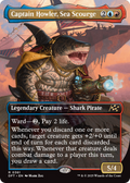 Captain Howler, Sea Scourge (DFT-361) - Aetherdrift (Borderless) Foil