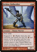 Keldon Halberdier (TSP-167) - Time Spiral Foil