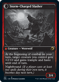 Reckless Stormseeker // Storm-Charged Slasher (DBL-157) - Innistrad: Double Feature: (Double Faced Transform) Foil