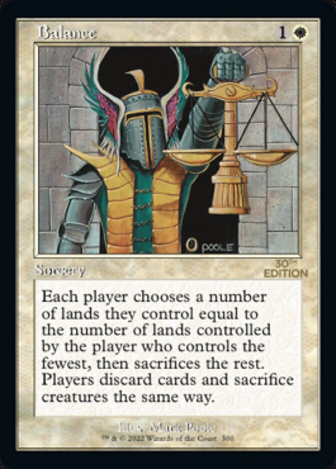 Balance (Retro Frame) (30A-300) - 30th Anniversary Edition
