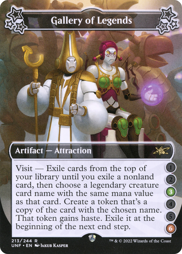 Gallery of Legends (UNF-213) - Unfinity Foil
