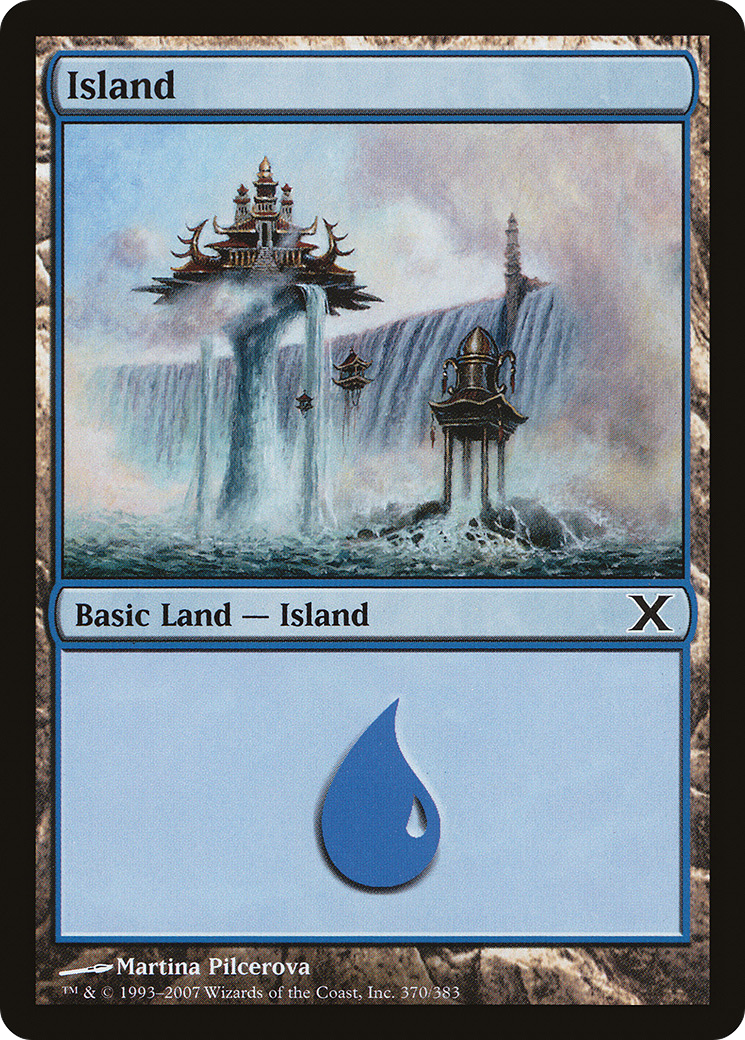 Island (10E-370) - Tenth Edition Foil