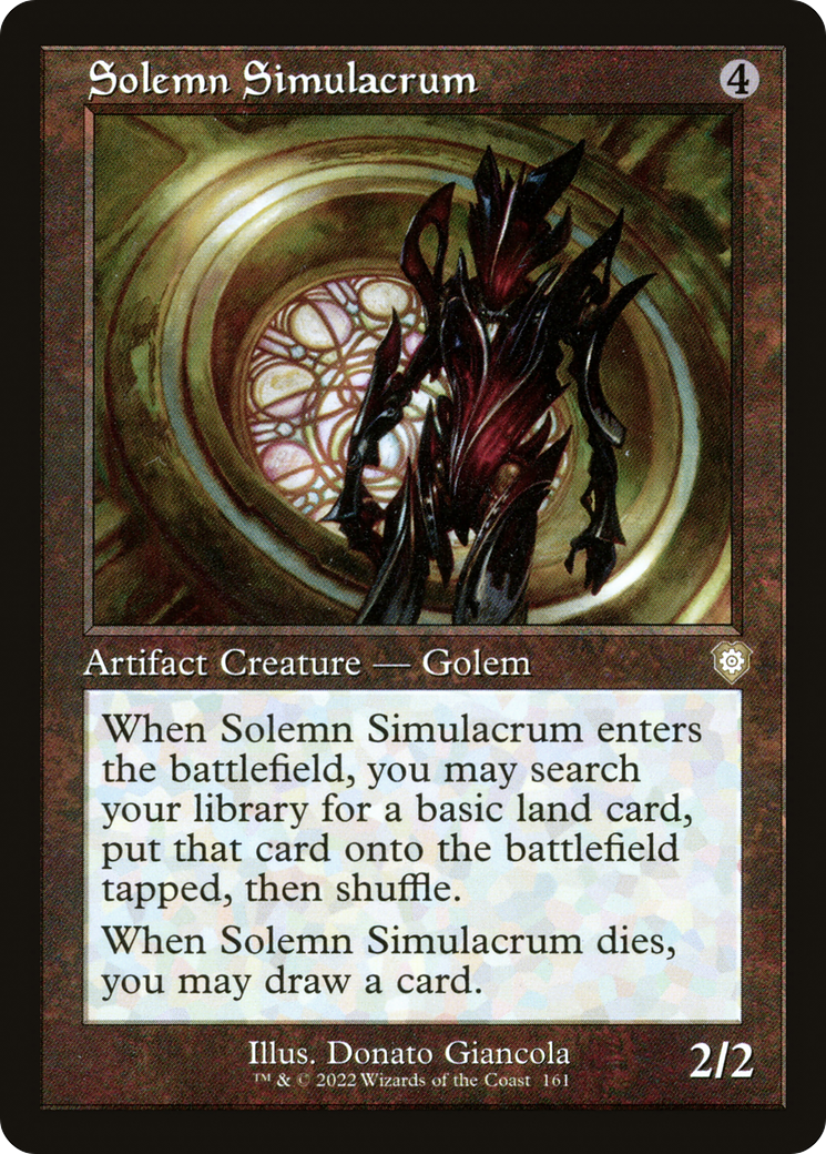 Solemn Simulacrum (BRC-161) - The Brothers' War Commander