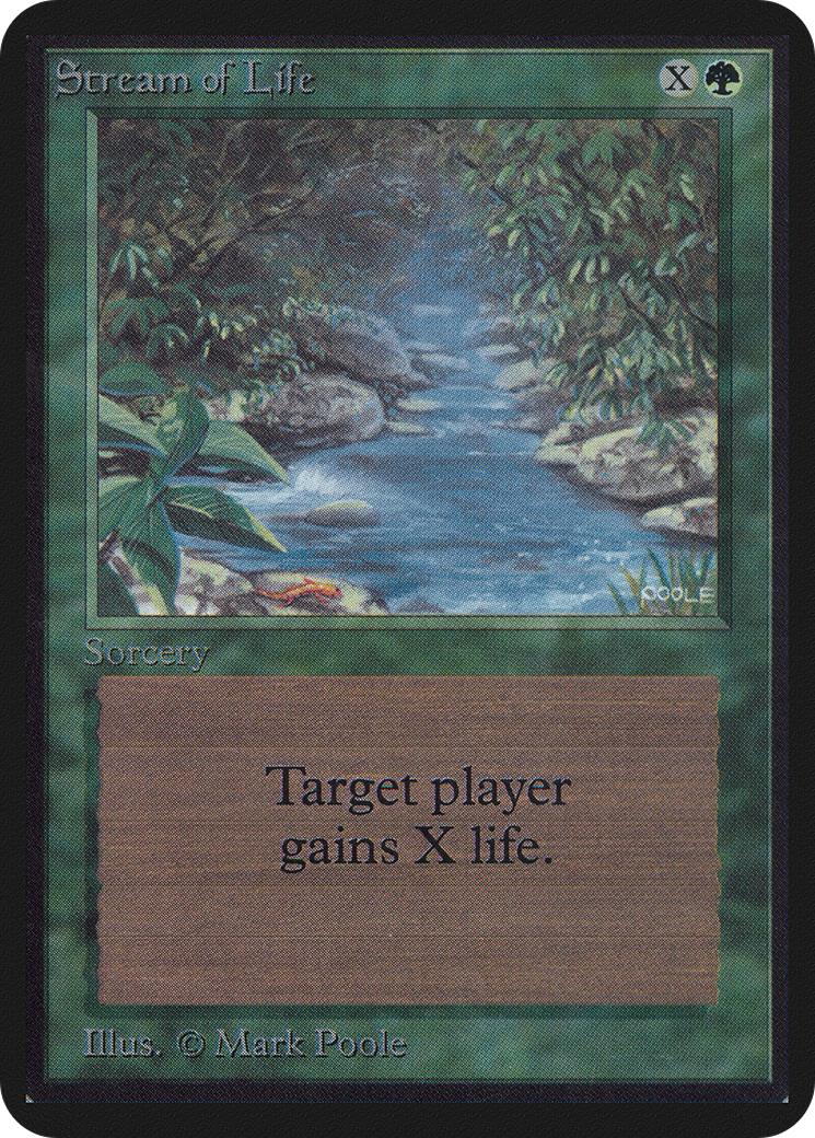 Stream of Life (LEA-217) - Limited Edition Alpha
