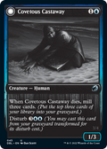 Covetous Castaway // Ghostly Castigator (DBL-045) - Innistrad: Double Feature: (Double Faced Transform)