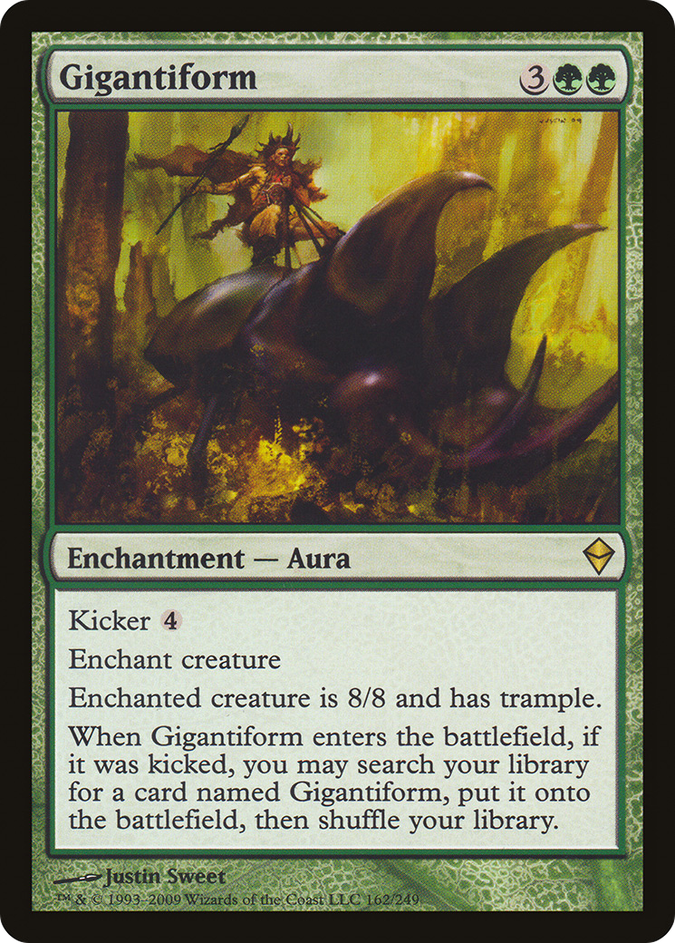 Gigantiform (ZEN-162) - Zendikar Foil