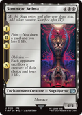 Summon: Anima (FIN-120) - FINAL FANTASY: (enchantment) Foil