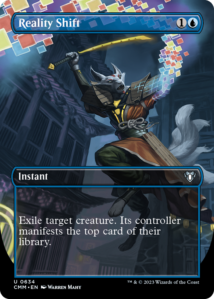 Reality Shift (CMM-634) - Commander Masters (Borderless) Foil