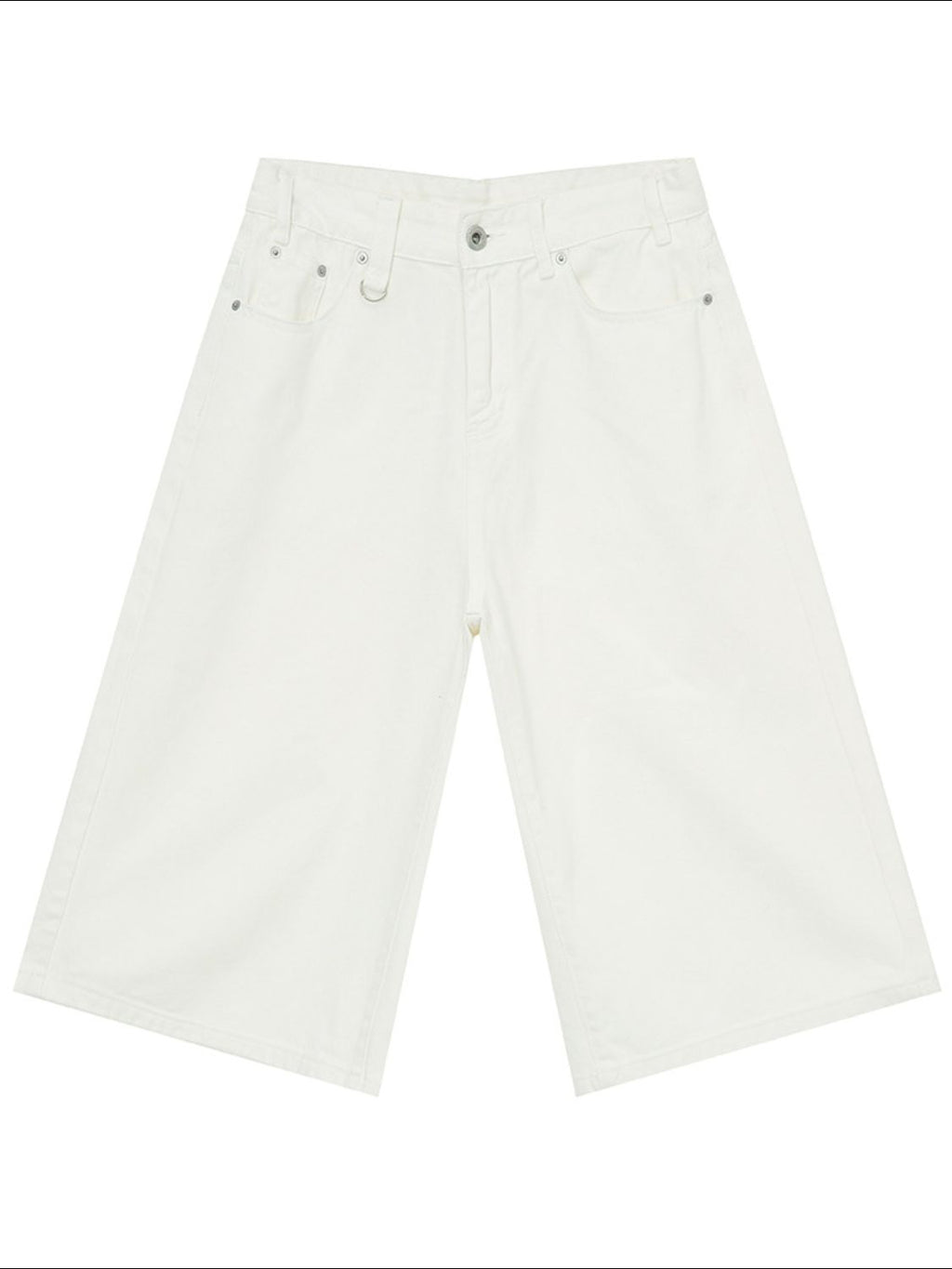 Wide Leg Cropped Jeans