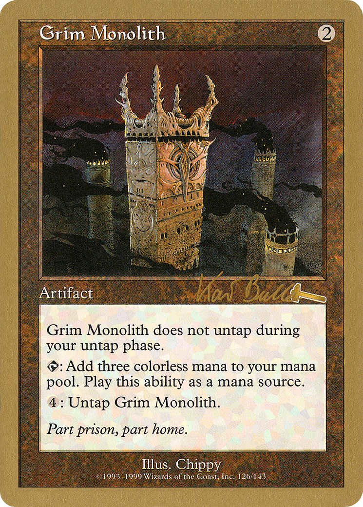Grim Monolith (WCD-) - World Championship Decks 1999