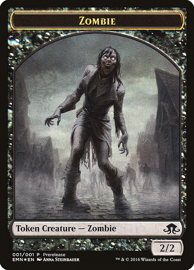 Zombie // Zombie (PRE-01Z) - Eldritch Moon Promos Foil