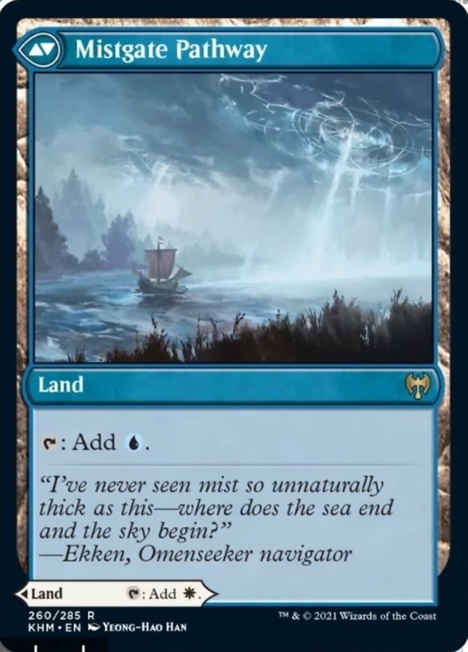 Hengegate Pathway // Mistgate Pathway (KHM-260) - Kaldheim