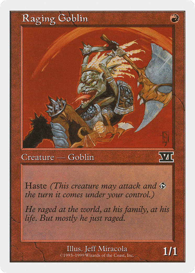 Raging Goblin (BRB-055) - Battle Royale Box Set