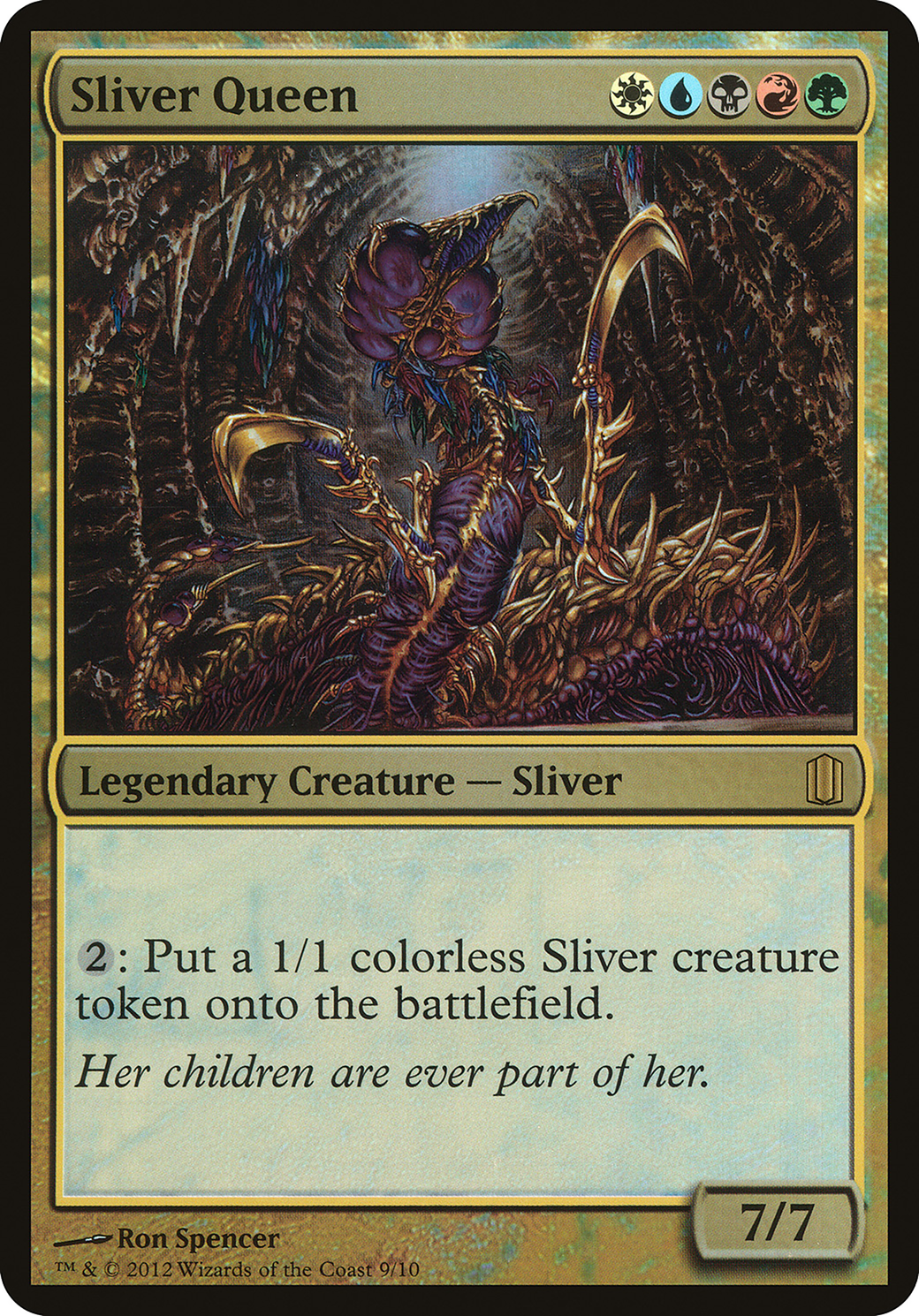 Sliver Queen (OVER-) - Commander's Arsenal Oversized Foil