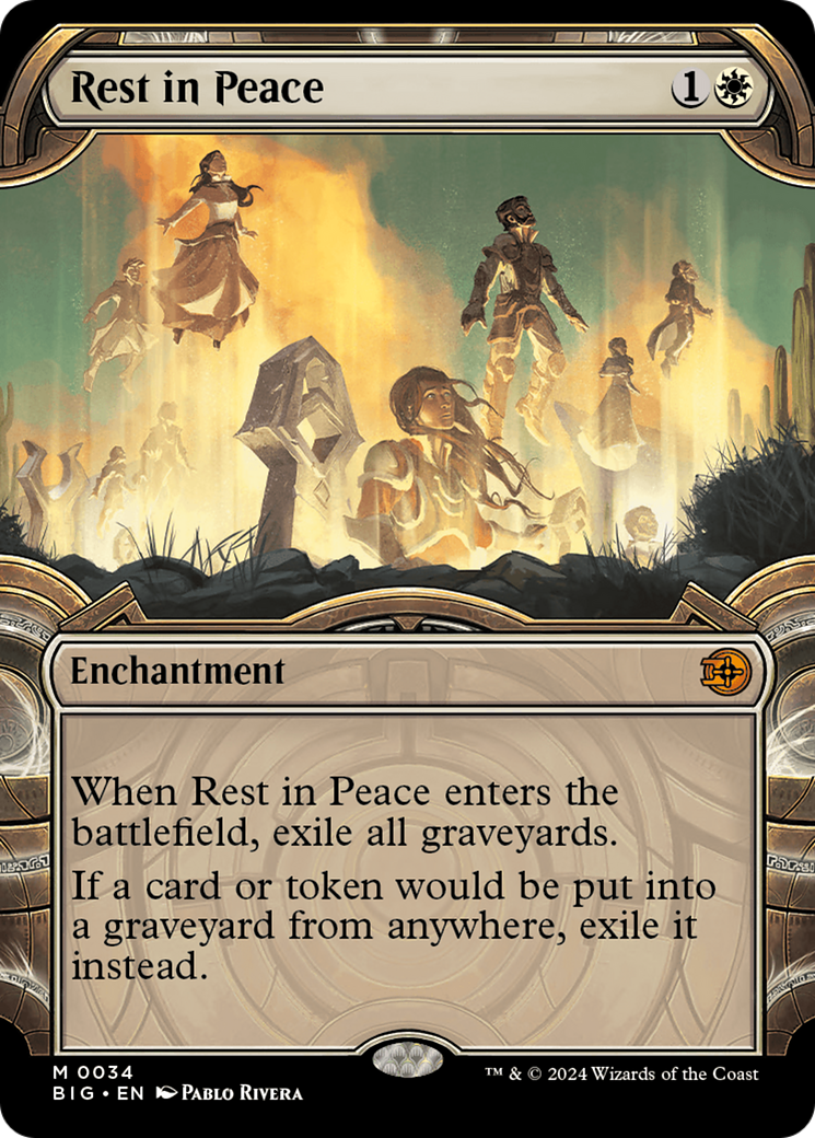 Rest in Peace (BIG-034) - The Big Score: (Showcase) Foil