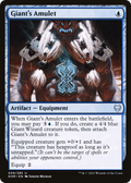 Giant's Amulet (KHM-059) - Kaldheim