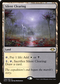 Silent Clearing (MH1-246) - Modern Horizons Foil