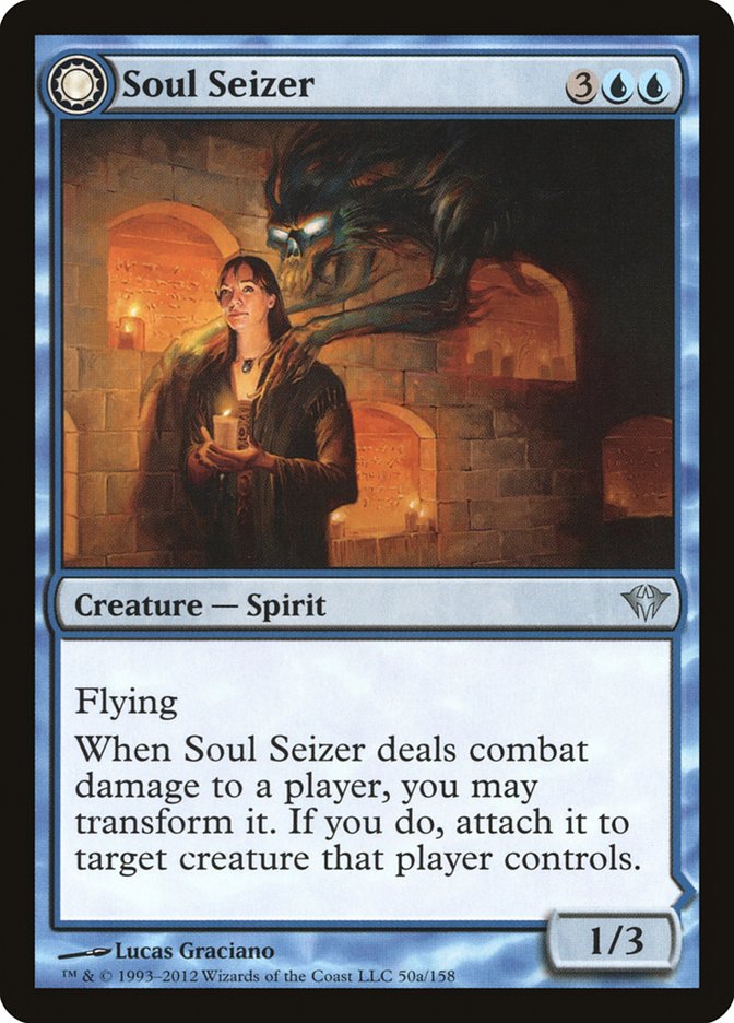 Soul Seizer // Ghastly Haunting (DKA-050) - Dark Ascension: (Double Faced Transform)