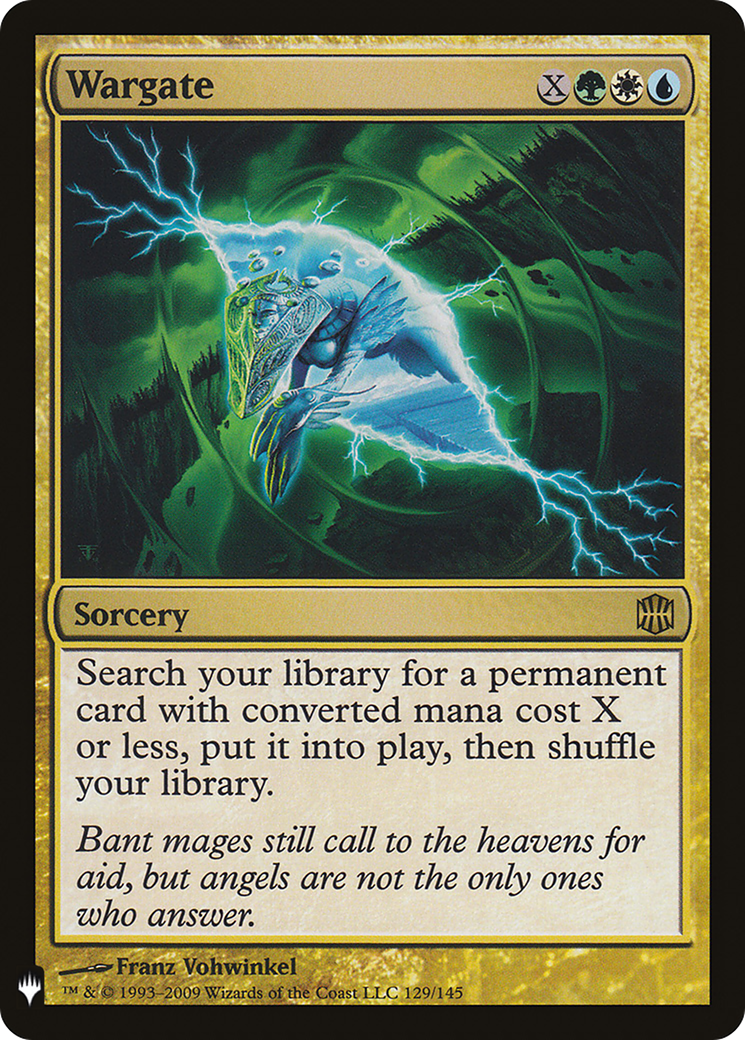 Wargate (LIST-ARB-129) - The List