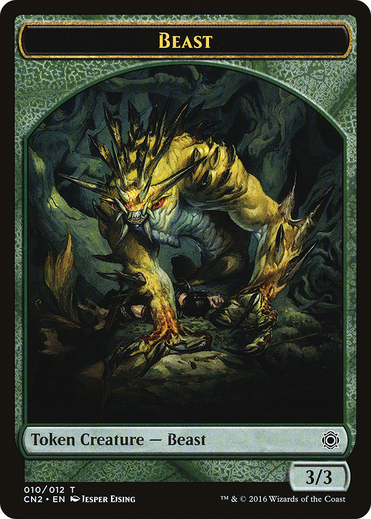 Beast (CN2-010) - Conspiracy: Take the Crown Tokens