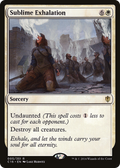 Sublime Exhalation (C16-005) - Commander 2016