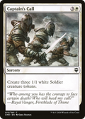 Captain's Call (CMR-015) - Commander Legends
