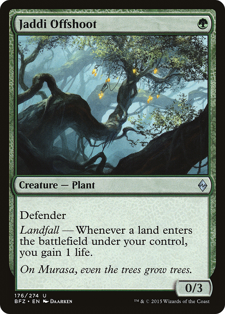Jaddi Offshoot (BFZ-176) - Battle for Zendikar Foil