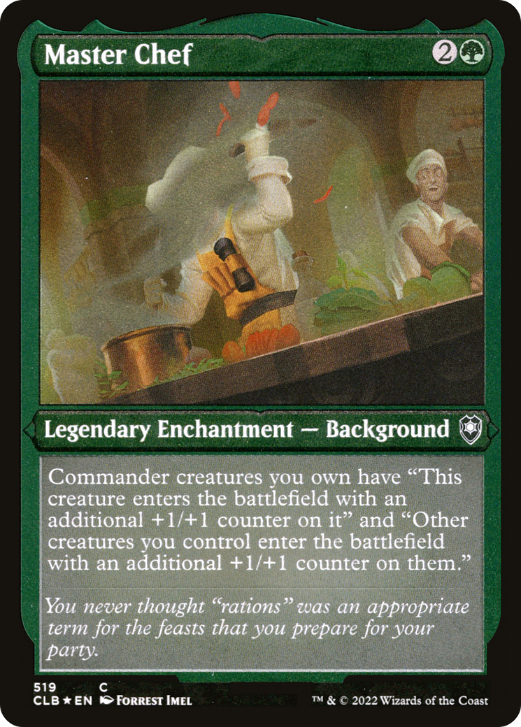 Master Chef (CLB-519) - Commander Legends: Battle for Baldur's Gate Foil