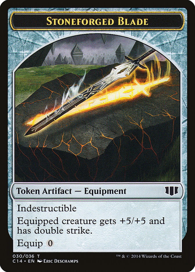 Stoneforged Blade (C14-030) - Commander 2014 Tokens