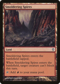 Smoldering Spires (WWK-143) - Worldwake Foil