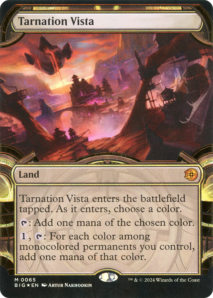 Tarnation Vista (BIG-065) - The Big Score: (Showcase) Foil