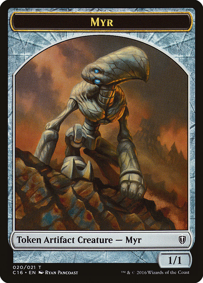 Myr (C16-020) - Commander 2016 Tokens