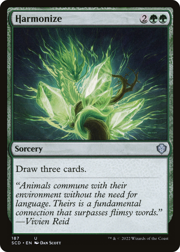 Harmonize (SCD-187) - Starter Commander Decks