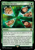 The Five Doctors (WHO-101) - Doctor Who Foil
