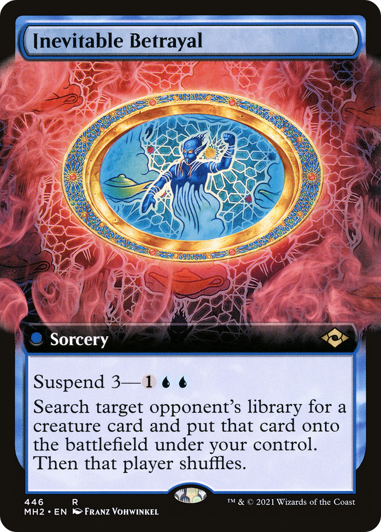 Inevitable Betrayal (MH2-446) - Modern Horizons 2: (Extended Art)