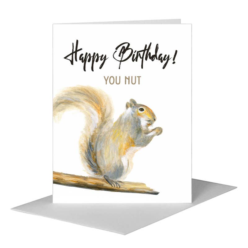 Squirrel, Greeting Card (#8304C)