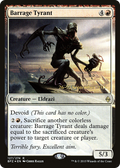 Barrage Tyrant (PRE-127S) - Battle for Zendikar Promos: (devoid) Foil