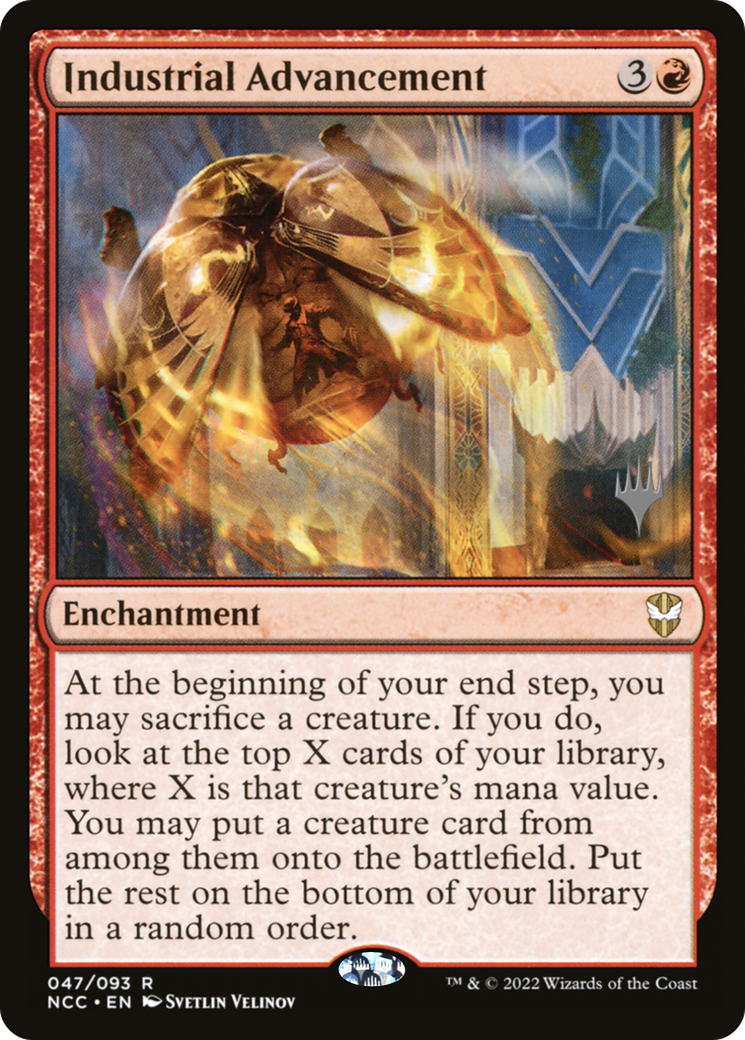 Industrial Advancement (PPSNC-047) - New Capenna Commander Promos Foil