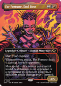 Far Fortune, End Boss (DFT-363) - Aetherdrift (Borderless) Foil