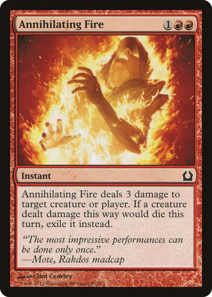 Annihilating Fire (RTR-085) - Return to Ravnica